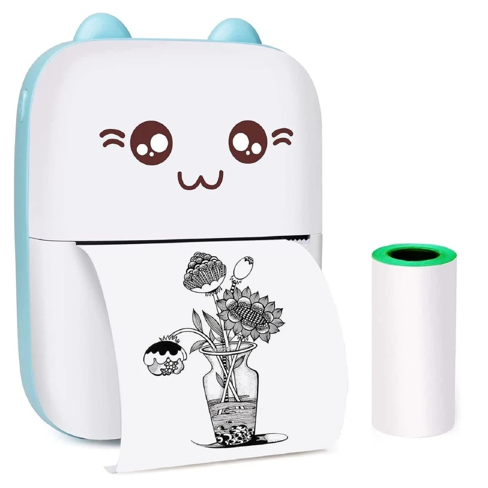 Portable Label Printer Inkfree Printer for Android & iOS System